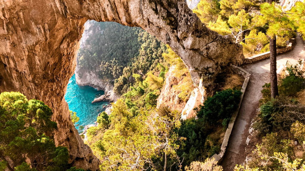 Natural Arch on Capri