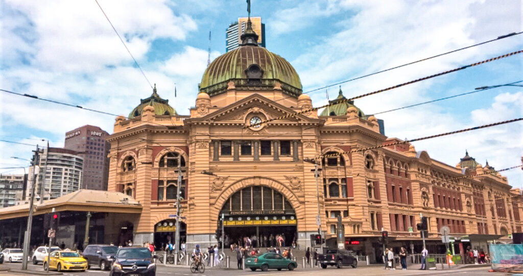 Train Station in Melbourne