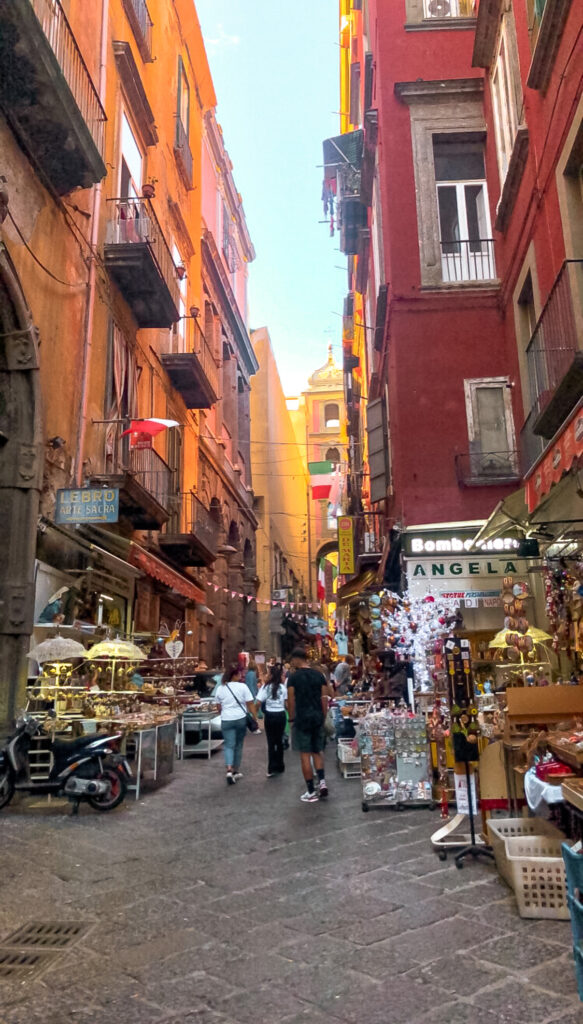 Via San Gregorio Armeno in Naples