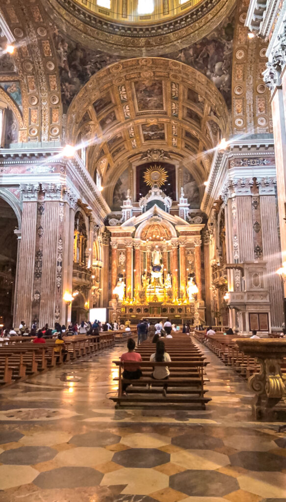 Gesù Nuovo Church in Naples