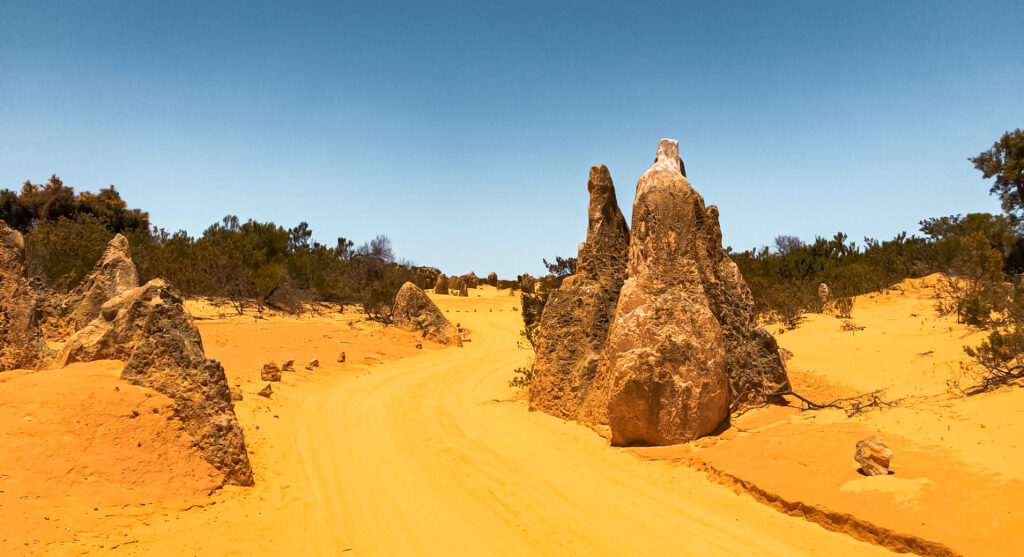 Pinnacles Desert in Cervantes