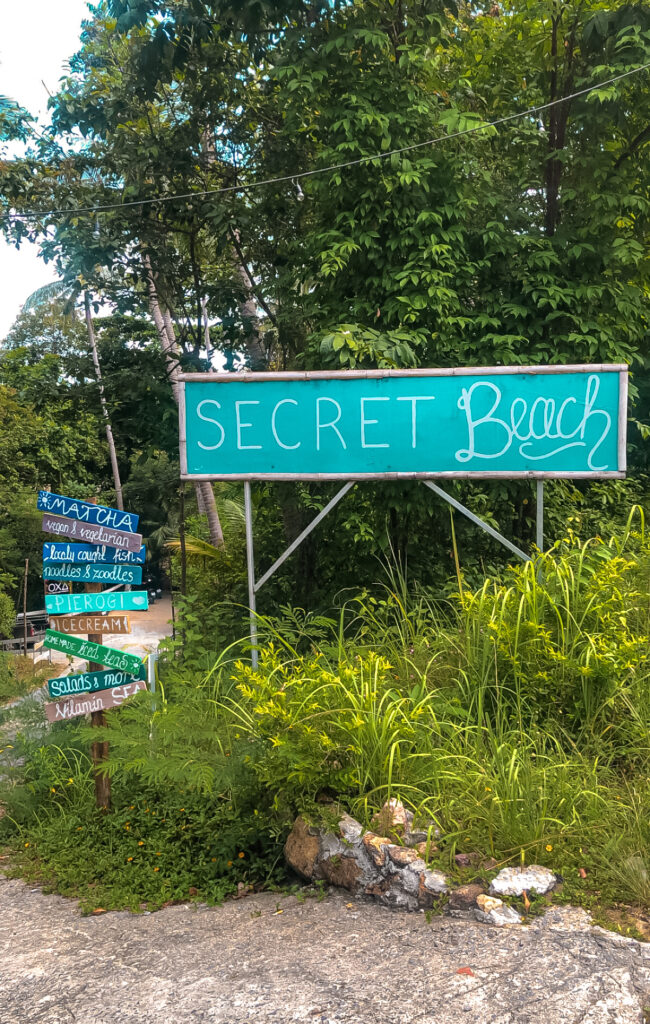 Secret Beach in Thailand