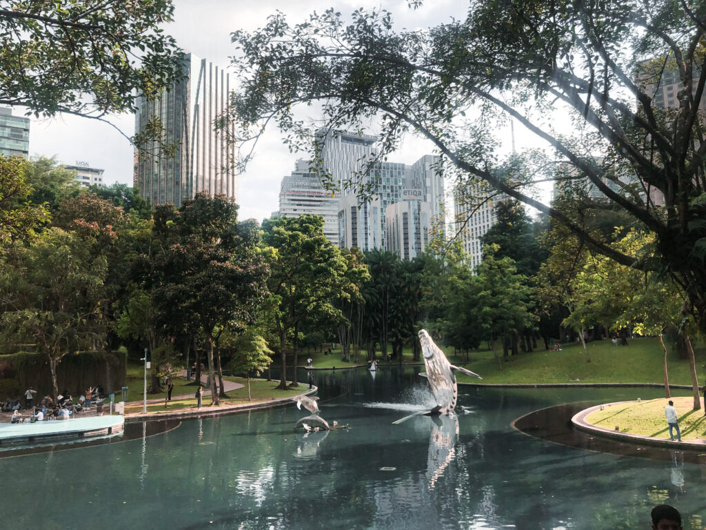 KLCC Park in Kuala Lumpur