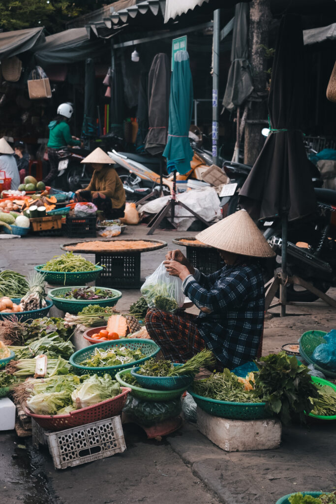 Local Market in the Old Quarter