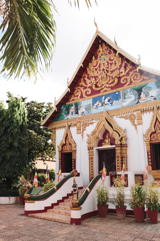 Wat Luang Temple in Pakse