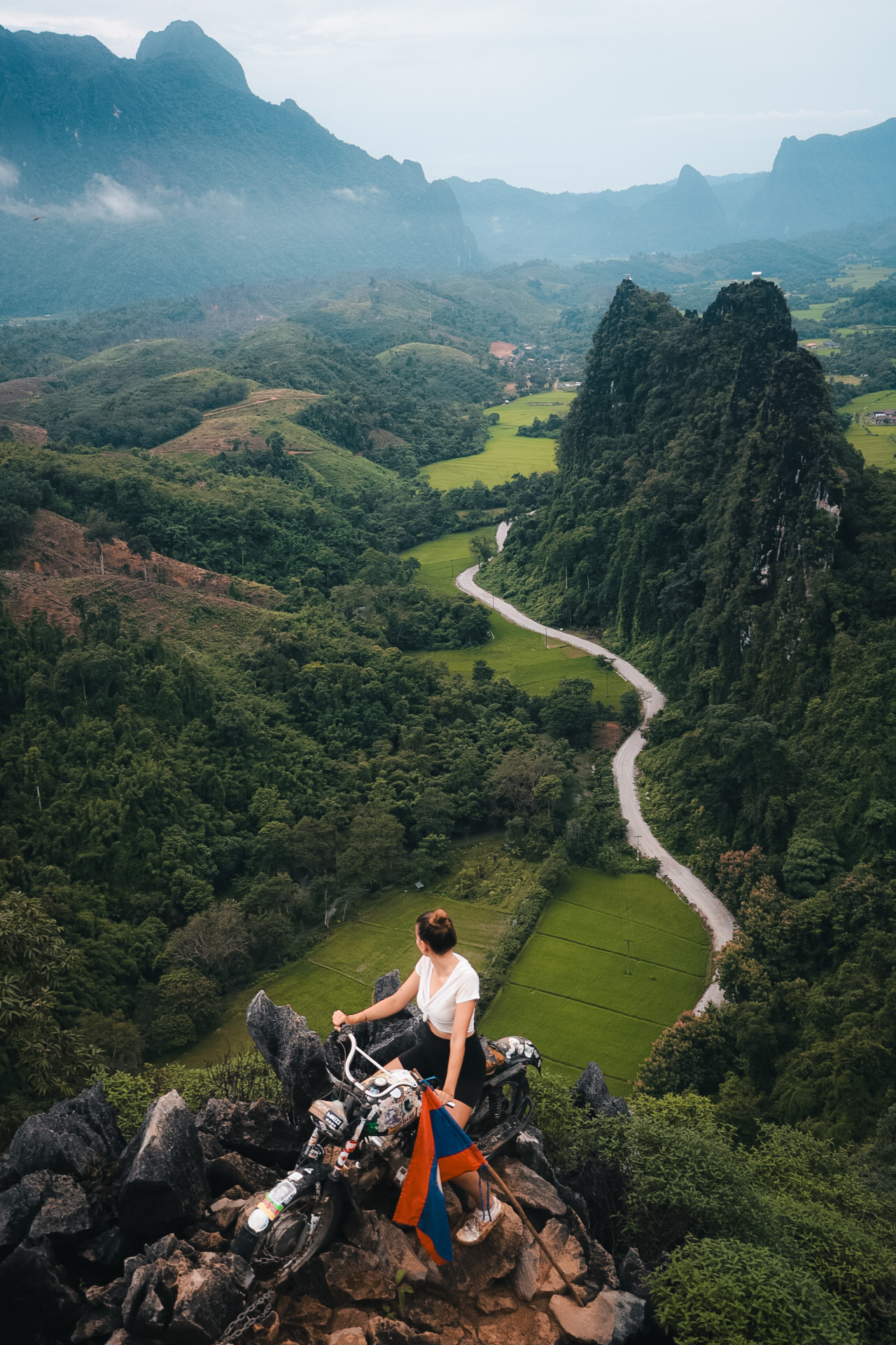 Incredible views over Vang Vieng – Laos Travel Diary
