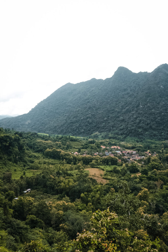 Phanoi Viewpoint in Muang Ngoi