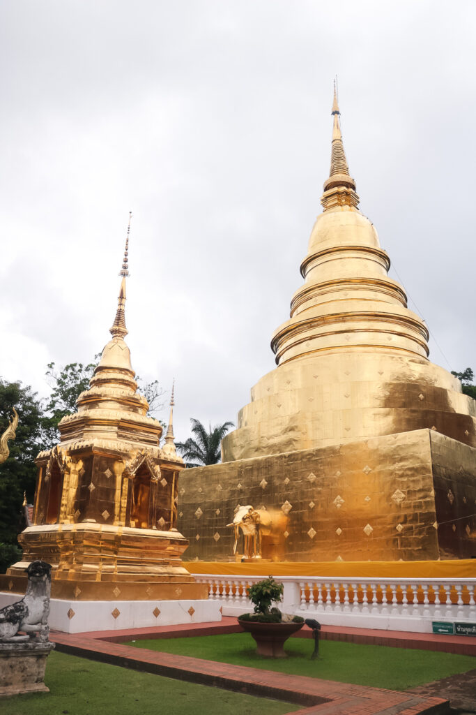 Wat Phra Singh in Chiang Mai in Thailand