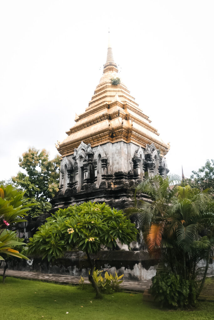 Wat Phra Singh in Chiang Mai in Thailand