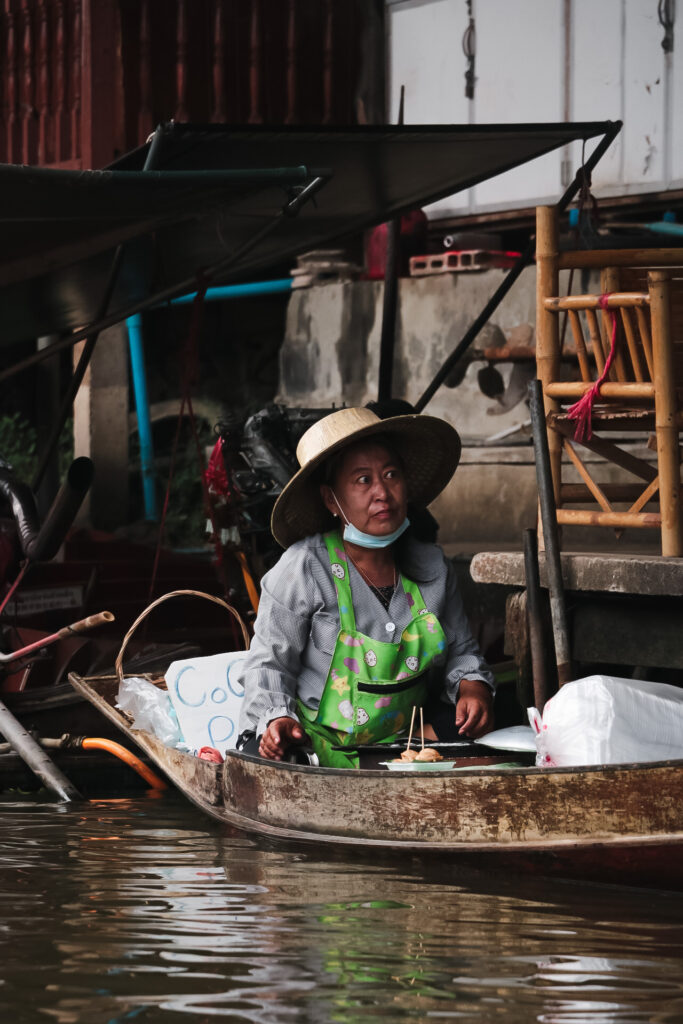 Floating Market in Bangkok