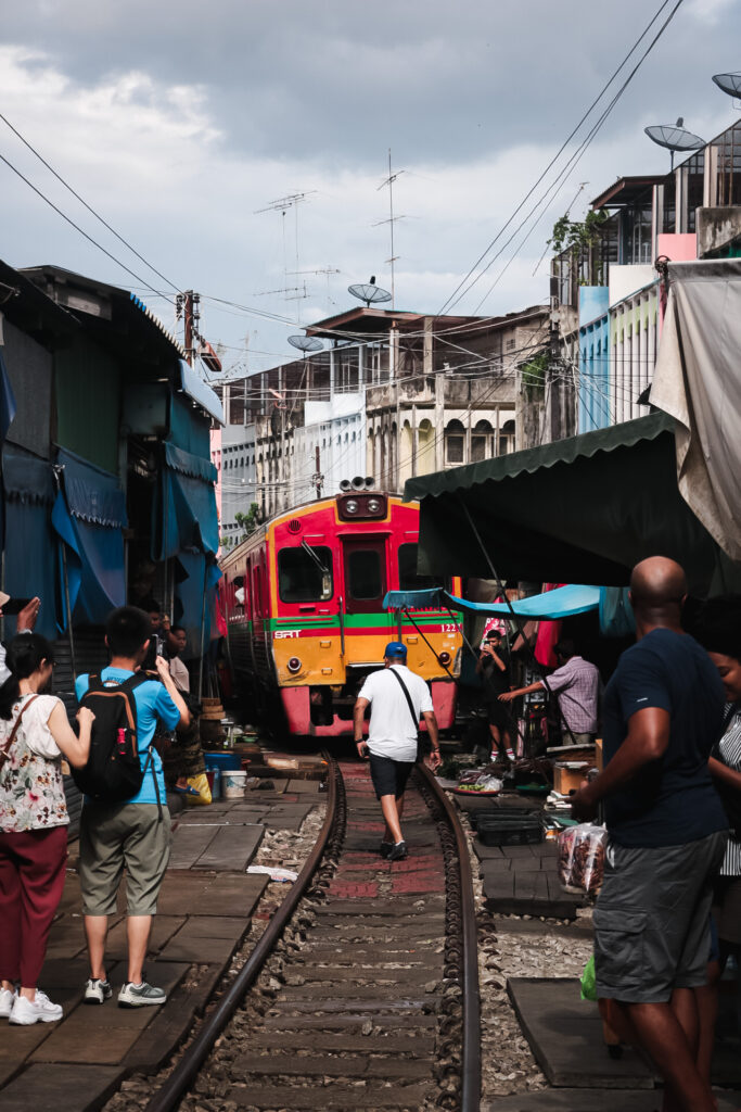 Railway Market in Bangkok