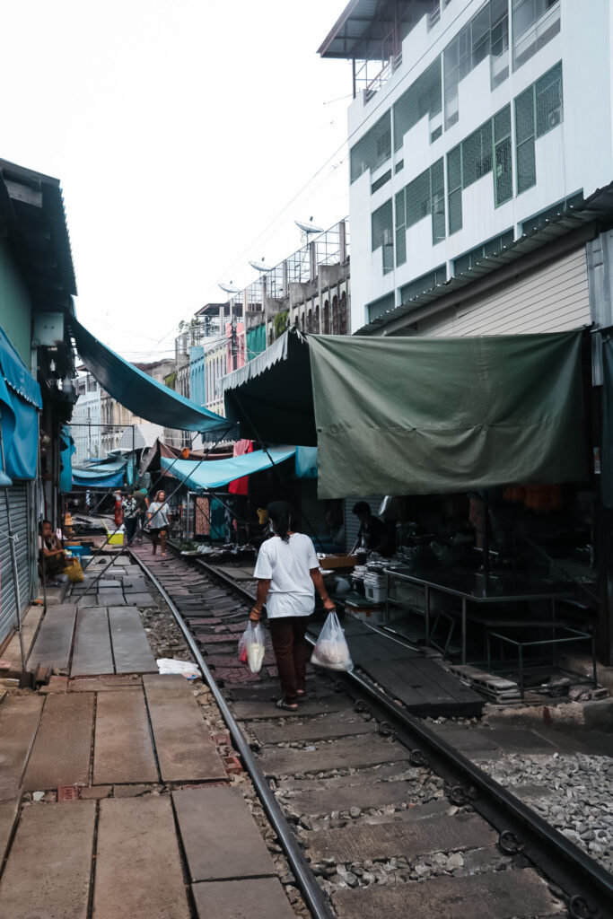 Railway Market in Bangkok