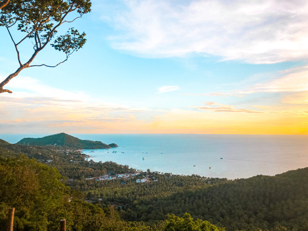 Sunset Viewpoint in Koh Tao