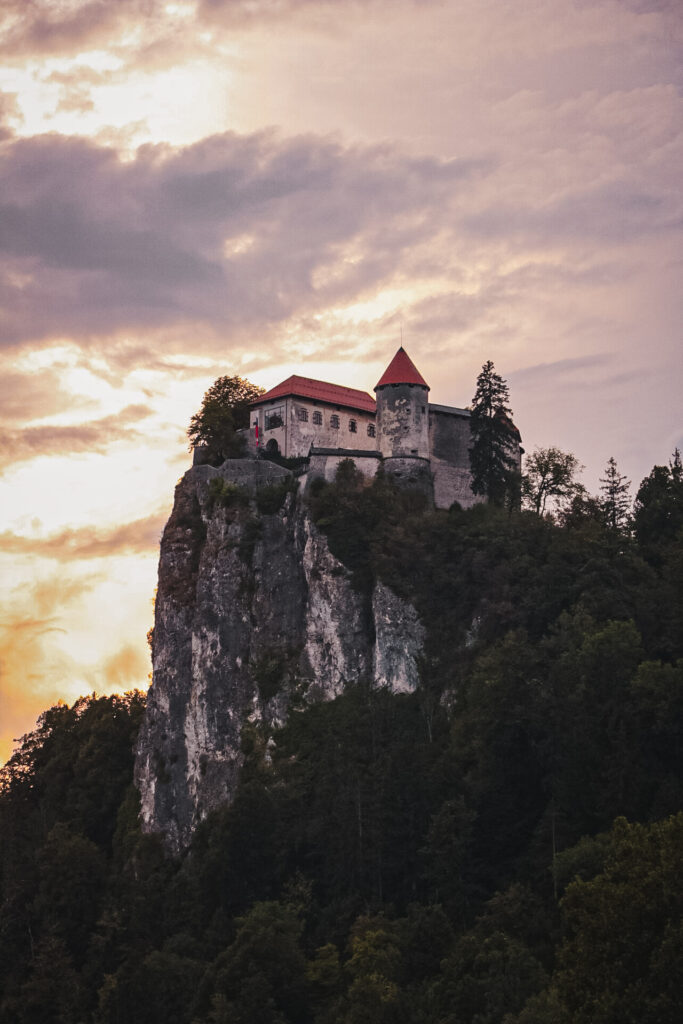Bled Castle in Slovenia