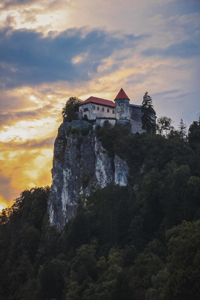 Bled Castle in Slovenia
