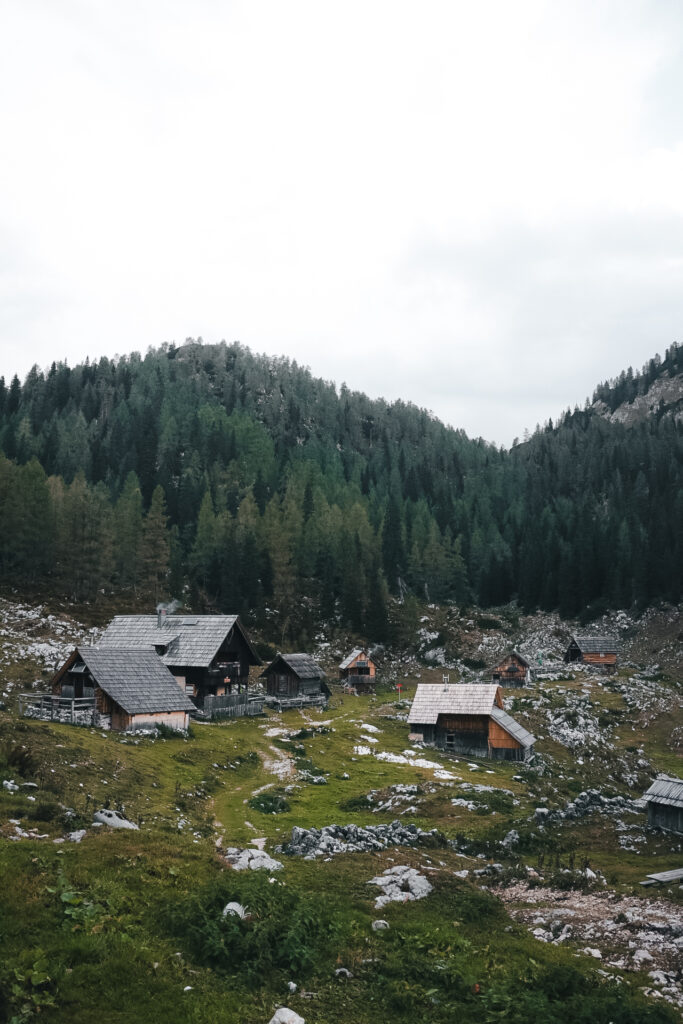 Vršič Pass in Slovenia